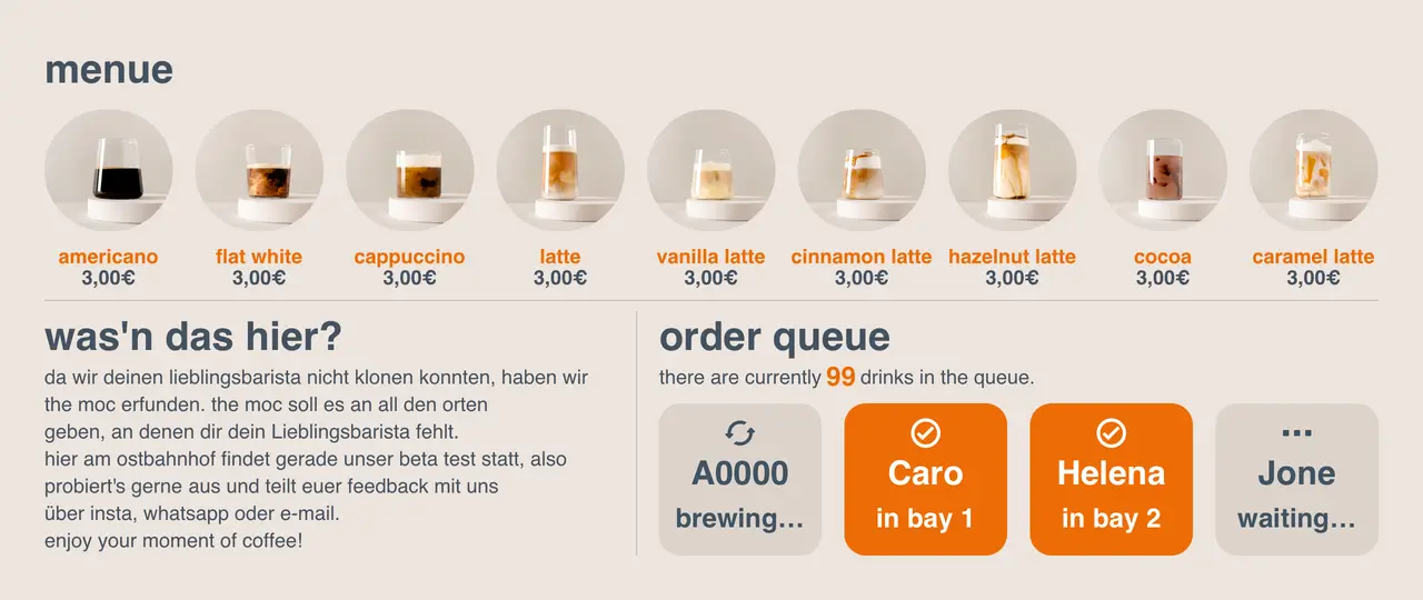 Germany market menu